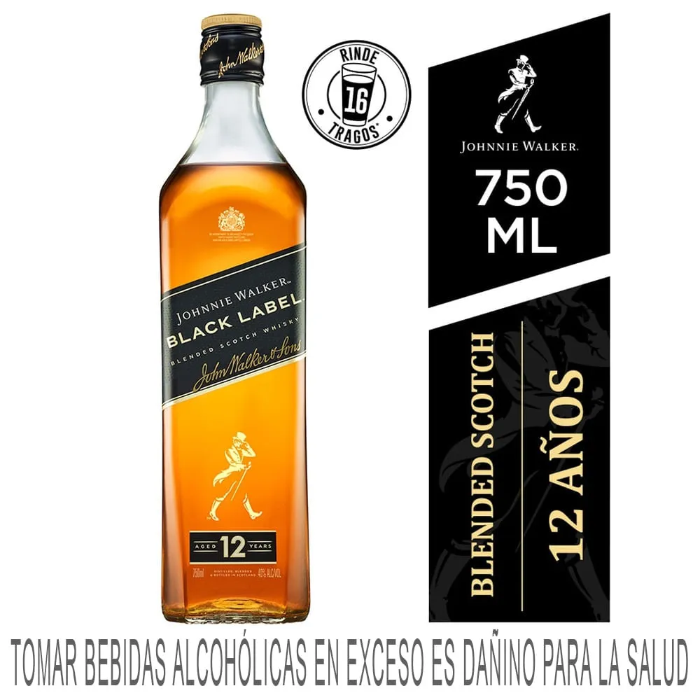 Johnnie Walker Black Label 750 ml